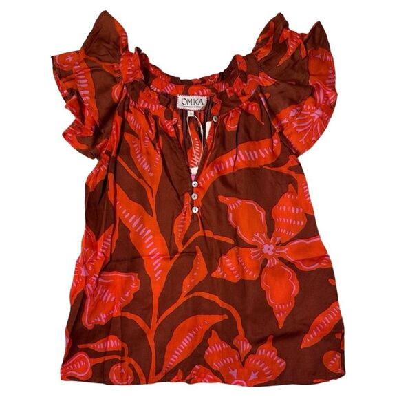 NWT Omika Wilora Blouse - Picture 1 of 10